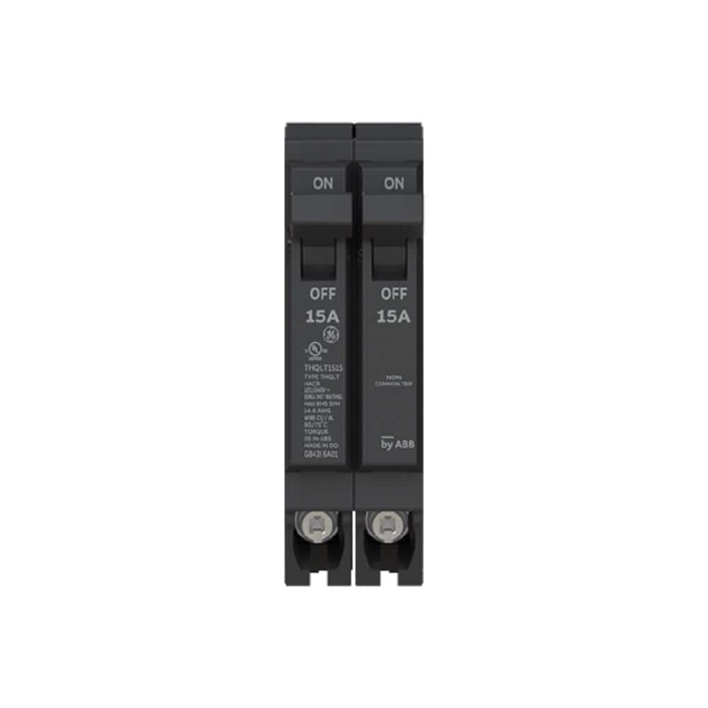 [THQLT1515] ABB/GE Q-Line 2-15 Amp Single-Pole Tandem 120/240-Volts Circuit Breaker