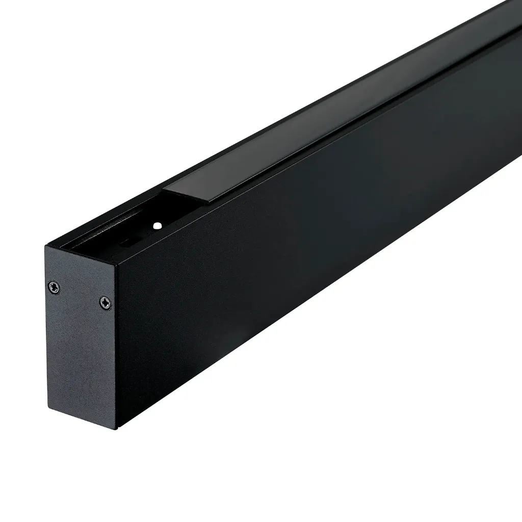 [HB-TrackPart9] 24V Magnetic Track Cover Black Finish