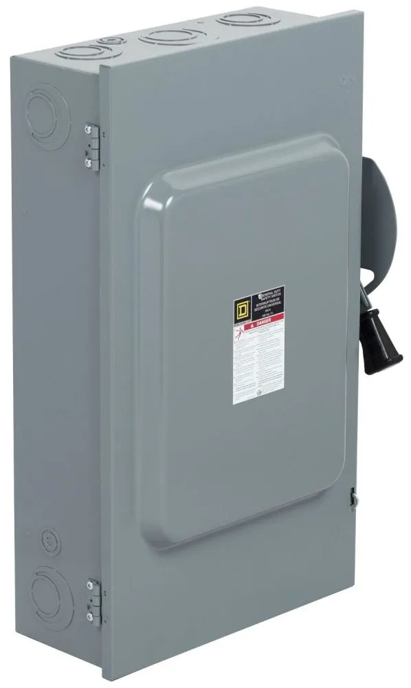 [CD324N] Square D CD324N 200A 3-Pole Fusible Type A General Duty Safety Switch