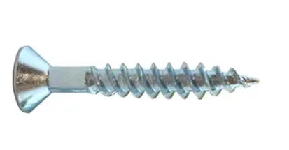[SDFI2T016Z] #10 X 1 Flat Head Square Drive Wood Screw Zinc Plated 100pcs