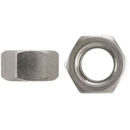 [NDMFCIZ] #10-24 Steel Hex Machine Screw Nut - Zinc Plated