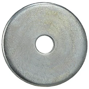 [WDFPZ] 1/2 x 2 in., Fender Washer, Zinc Plated Steel, Pack of 100