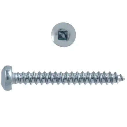 [BG-JAR-PNTK-10X1-1/2] #10 x 1-1/2-inch Pan Head Square Drive Tapping Screw Jar of 400