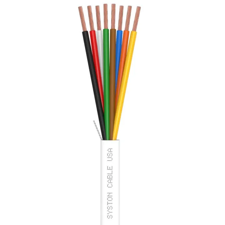 [5537C-PB-GY-1000] Syston 22/8 Security Control Cable, CL3R/CMR, Gray, 1000 ft