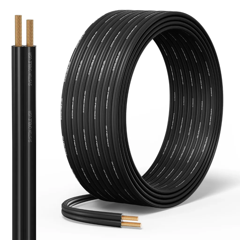 [8917C-SP-BK-250] Syston 14/2 Low-Voltage Landscape Lighting Wire, Direct Burial, 250 ft