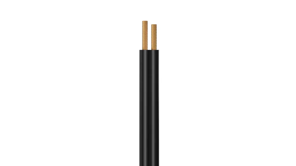 [8756C-SP-BK-250] Syston Duraflex 12/2 Low-Voltage Landscape Lighting Wire, Direct Burial, 250 ft
