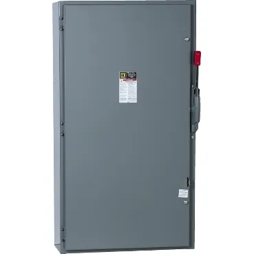 [CH366] Square D CH366 Safety switch, heavy duty, fusible, 600A, 600VAC/VDC, 3 poles, 500HP, NEMA 1