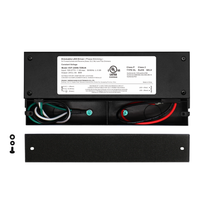 [KV-24096-ASWJN] 24V 96W Class 2 Non-Dimmable Driver