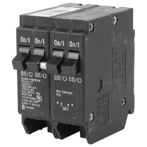 [DNPL153015] Eaton DNPL153015 2x15A Single Pole, 1x30A Double Pole Standard Trip Circuit Breaker - Space Saver Tandem