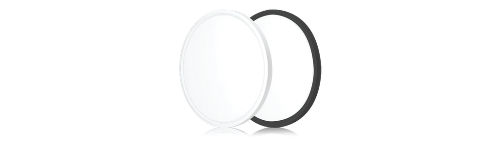 [2400-3CCT-BK] Ortech 16" 3 CCT Surface Mount / Semi-Flush Mount | 2400-3CCT (Black)
