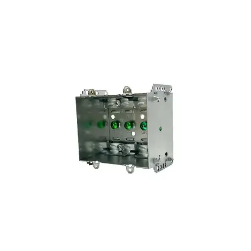 [2104-LLE2] Two Gang Device Box with Clamps | 2104-LLE-2