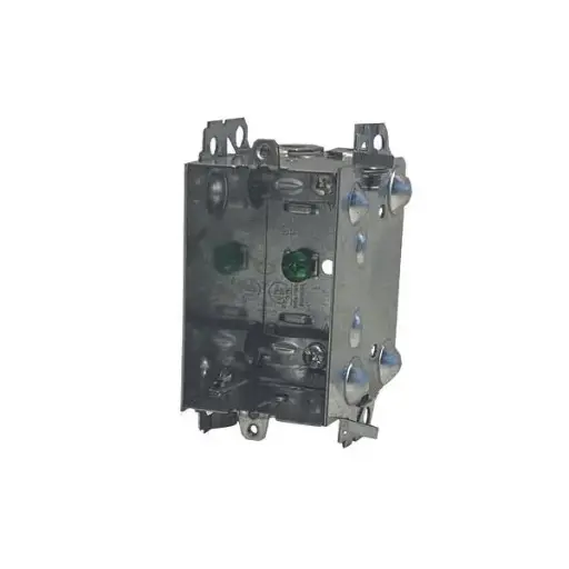 [1104-LH]  Gangable Device Box with Cable Clamps | 1104-LH
