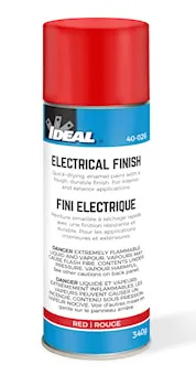 [40-026] Electrical Finish Paint Red