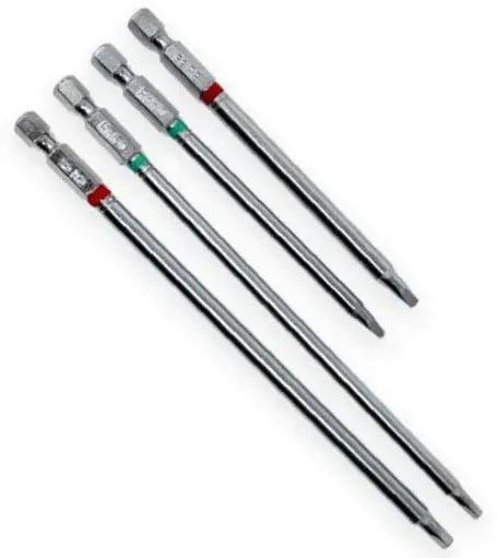 [70144RP1] Impact Bit - #1 Robertson x 4"-Green ring -PKG