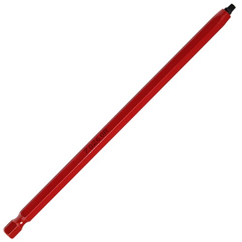 [70260R] Driver Bit - #2 Red Square x 6"
