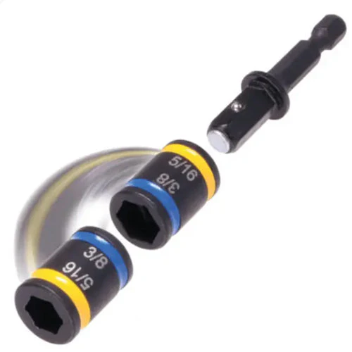[70486YB] Malco C-Rhex Dble-End Magnetic 6" Hex Driver 5/16" & 3/8" -YW/BL