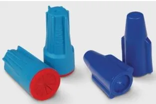 [KI62210] Aqua/Red Outdoor Waterproof Connectors (5 per card)