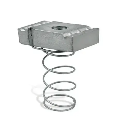 [SNF-38] 3/8″ Regular Channel Spring Nut – Electroplated Zinc