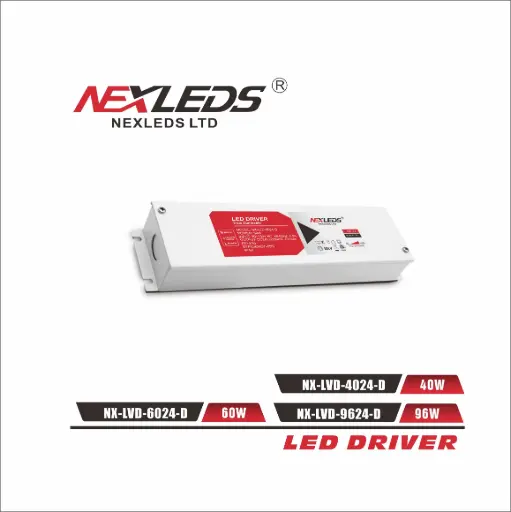 [NX-LVD-2424-D] 24V 24W Tapelight / Strip Light Driver