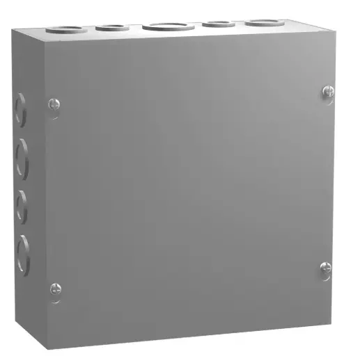 [CSKO12124] 12x12x4 Enclosure Box with Screw Cover w/KO