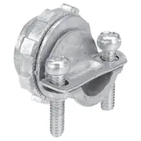 [972] 1/2" BX/FLEX Cast Zinc 2-Screw Connector