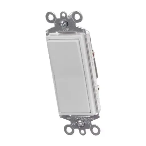 [7511W-SP-C] Eaton Wiring Devices 7500 Series 7511W-SP-C Rocker Switch, 15 A, 120/277 V