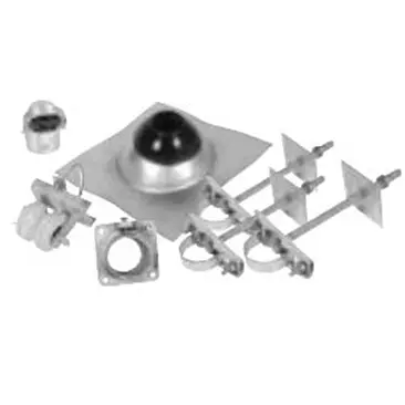 [223HNTWMC] 223HNTWMC Hydel 200A Mast Kit   Concrete/Brick Stack Clamps