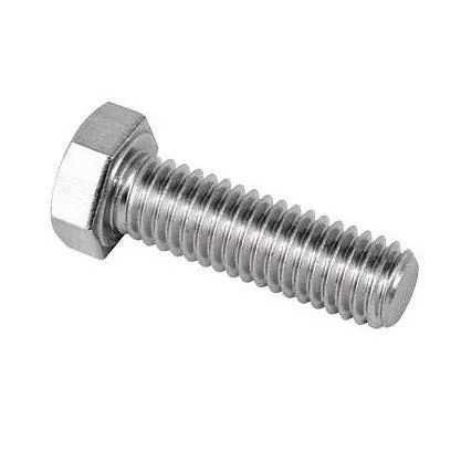 [F593] 3/8" X 1" Hex Cap Bolt Stainless Steel 316 (100pcs)