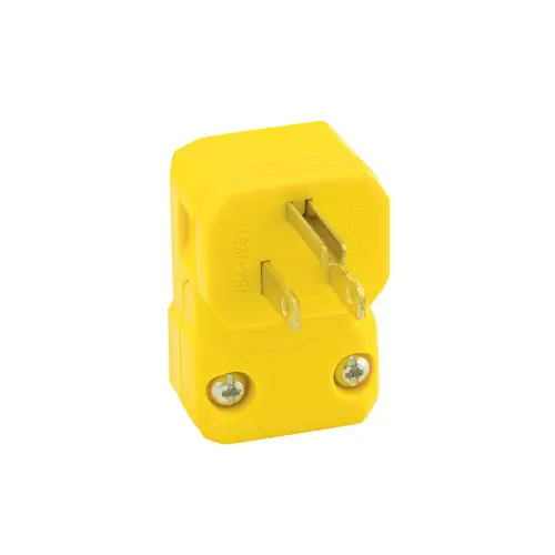 [5256-VA] Leviton 15 Amp, 125 Volt, Straight Blade Plug, Industrial Grade