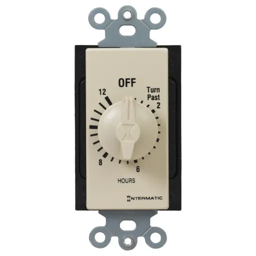 [FD12HC] Intermatic 12 Hour 125-277 V SPST Ivory