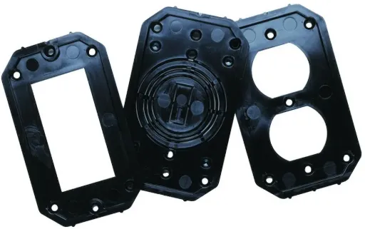 [WP17] Intermatic (3) Inserts-Duplex, GFCI, Toggle/Rnd 1-3/8, 1-5/8, 1-3/4, 2-1/8 Dia. One Gang Flexi Guard