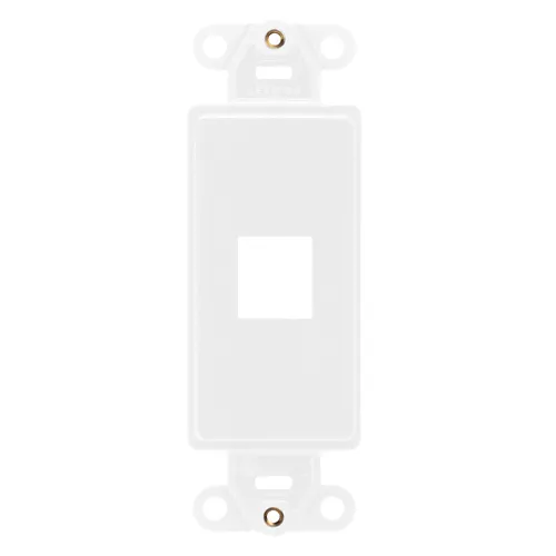 [41641-W] Leviton QUICKPORT™ Decora Insert, 1-Port, White 41641-W