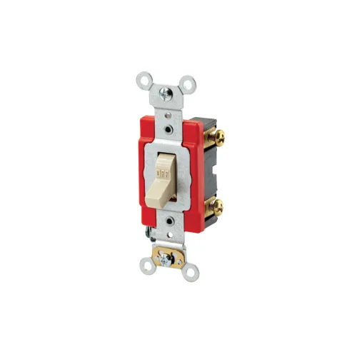 [1221-2I] Leviton 20 Amp Toggle Switch, Single-Pole, Quiet Switch, Extra Heavy Duty Spec Grade 1221-2I