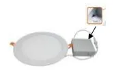 [VO-RP8W18-347-D-3WY] Votatec VO-RP8W18-347-D-3WY White 18W 4" Slim Multi-Voltage 3Way CCT Selectable