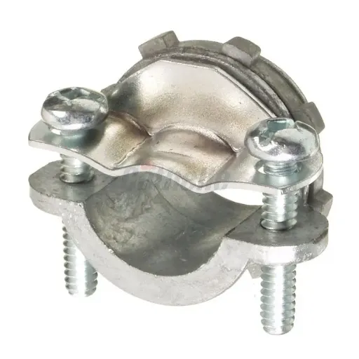 [NC-125] 1-1/4" Zinc 2-Screw Connector
