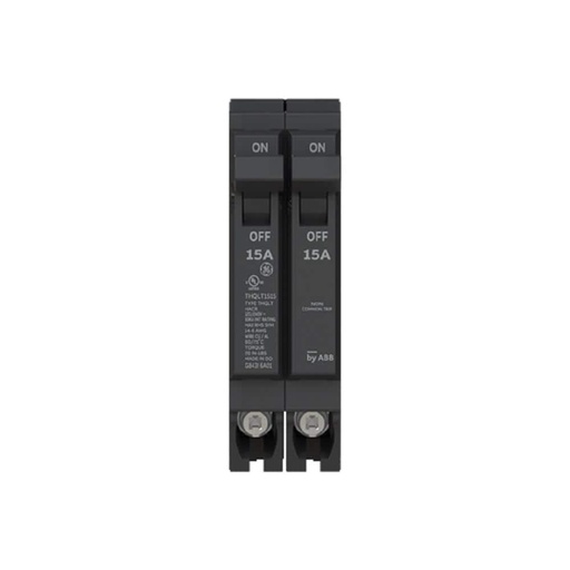 [THQLT1515] ABB/GE Q-Line 2-15 Amp Single-Pole Tandem 120/240-Volts Circuit Breaker