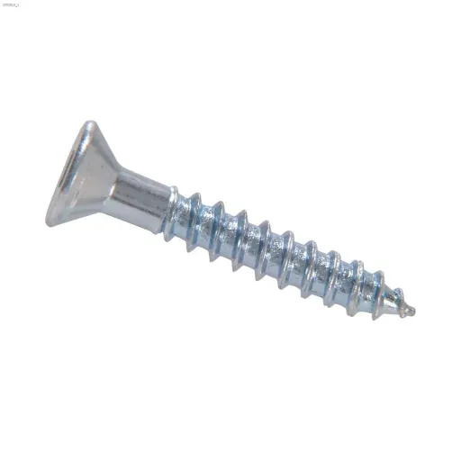 [SDFI2T024Z] #10 x 1-1/2" Zinc Flat Head Wood Screw-100/Pack