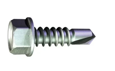 [DDTG008P2TEK2Z] #8-18 x 1/2" Hex Washer Head Screw TEK 2 Self Drilling Screw, Zinc plated (100-pack)