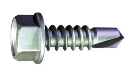 [DDTK012HWTEK3Z] #12-14 x 3/4" Hex Washer Head TEK3 Self Drilling Screw, Zinc plated (100-pack)