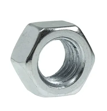[NDMFCEZ] #6-32 Machine Screw Hex Nut, Zinc Plated (100-pack)