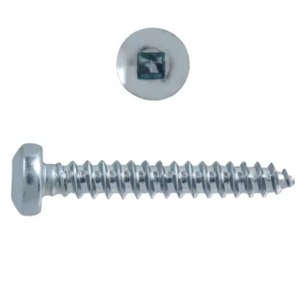 [BG-JAR-PNTS-10X1-1/4] #10 x 1-1/4-inch Pan Head Square Drive Tapping Screw Jar of 500