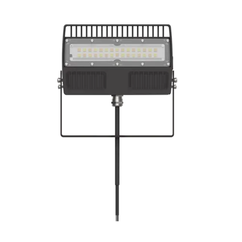 [700027UCCTW-YM] AALED AA-700027UCCTW-YM, LED Flood Light with Dusk to Dawn Photocell, 120-347V, 15/25/35/45W, 3000/4000/5000K, 2100/3500/4900/6300 Lumens, Yoke Mount
